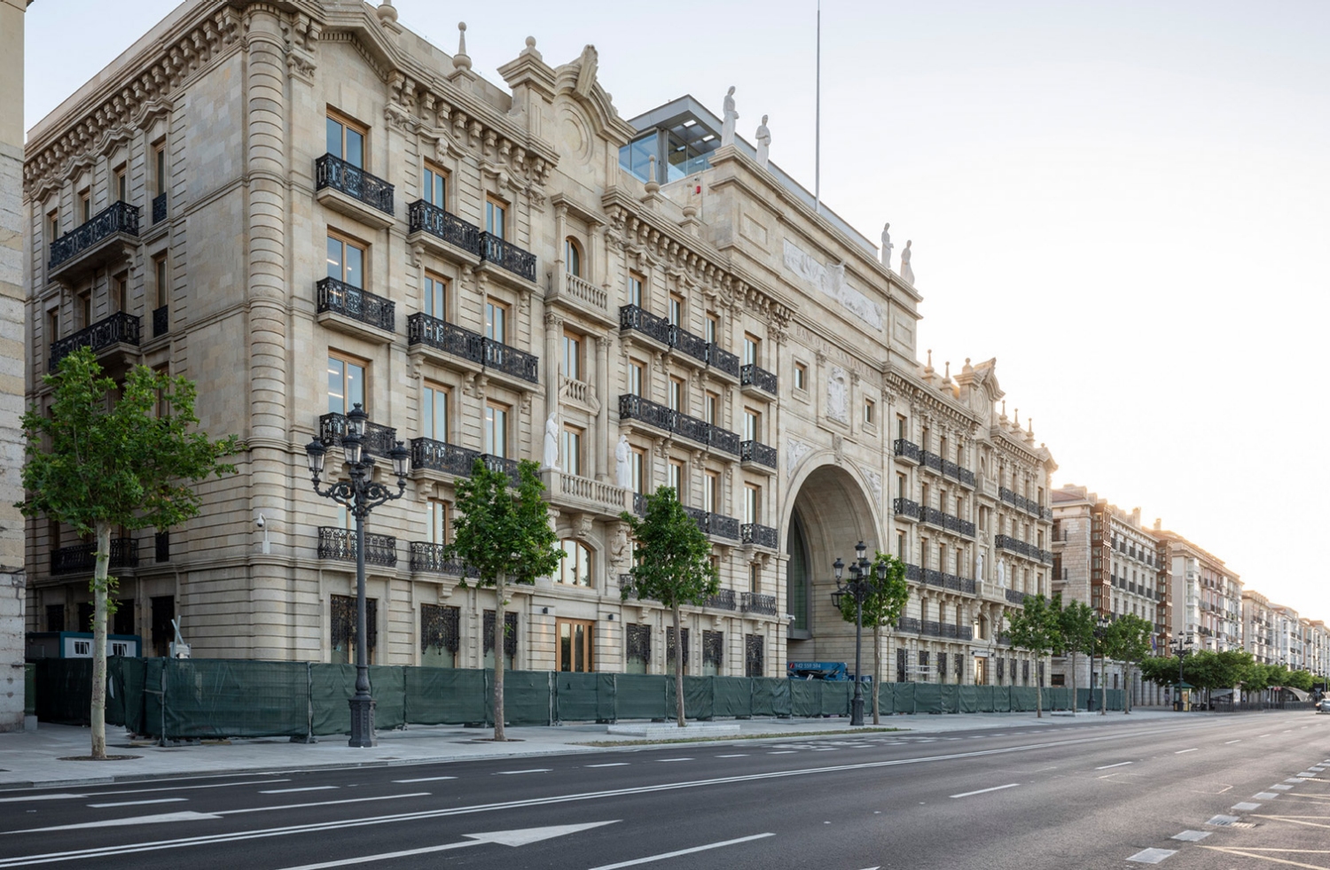 Vista del edificio perede, actual sede de Faro Santander.