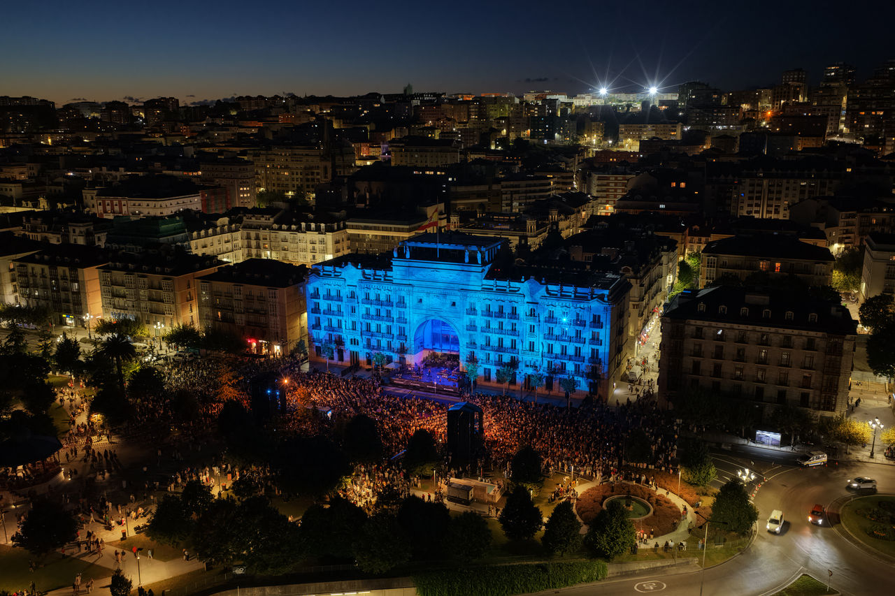 The façade of Faro Santander. Photo: Dronte Studio and 3Ddrone 