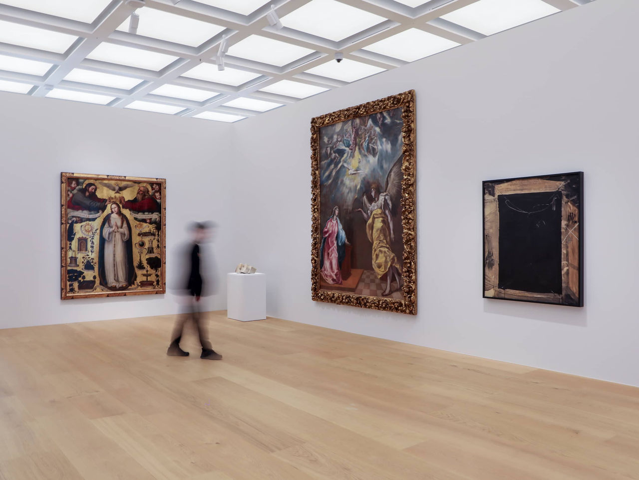 Vista de la exposición Obras Maestras de la Colección Banco Santander